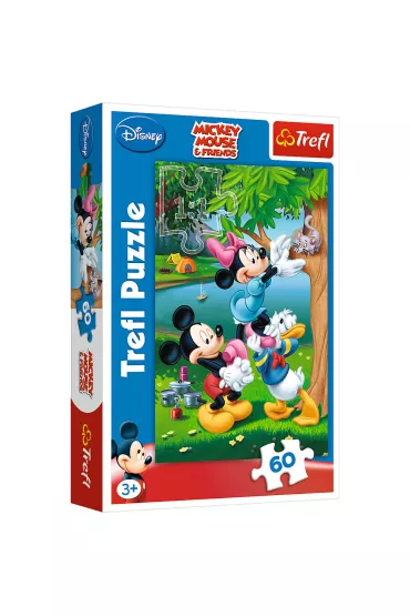 Puzzle 60 Piknik z Donaldem Trefl