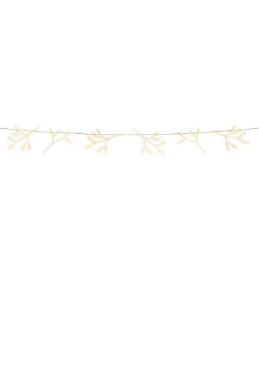 PartyDeco Drewniana girlanda Jemio�a 127cm