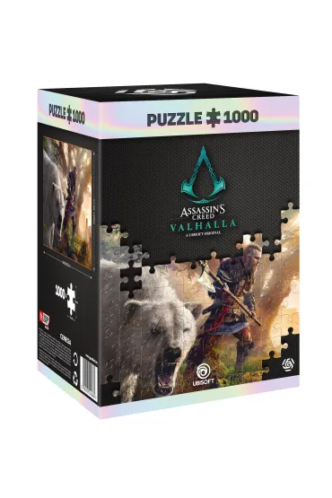 Puzzle 1000 el. Assassins Creed Valhalla: Eivor & Polar Bear Good Loot