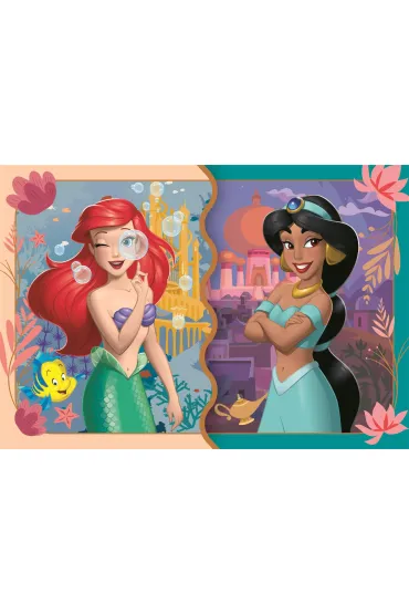 Puzzle 2x20 el. SuperColor. Princess Clementoni