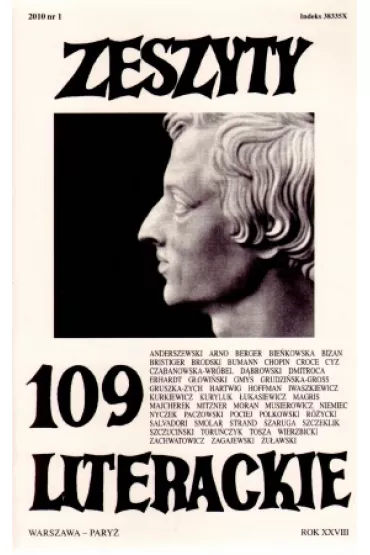 Zeszyty literackie 109