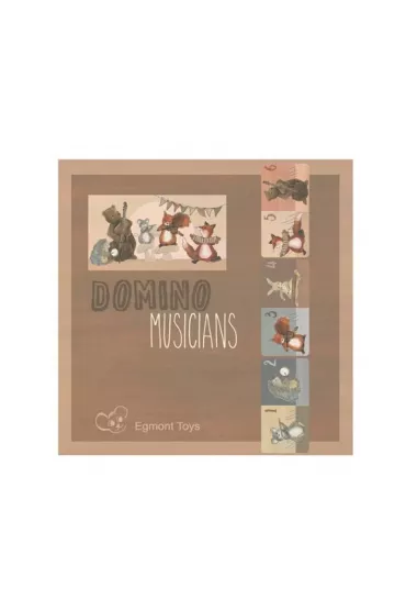 Domino Muzykanci z Bremy Egmont Toys