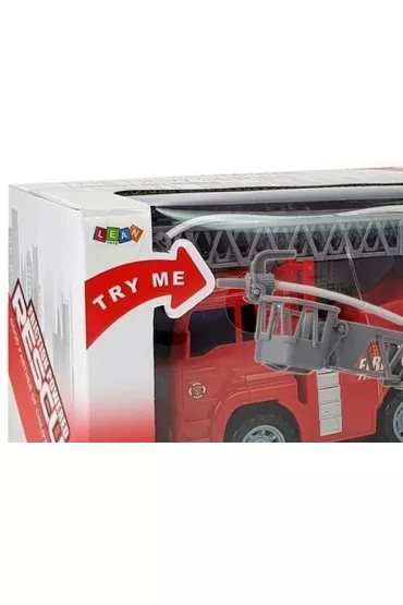 Stra� po�arna z drabin� na baterie z wod� 1:20 LeanToys