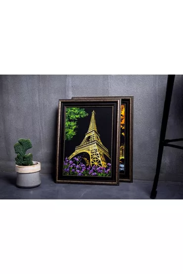 Twoje Hobby Effiel Tower. Magiczna zdrapka - wydrapywanka 40.0 x 28.5 cm