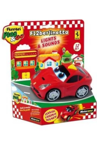 Ferrari F12 Auto �wiat�o i d�wi�k * Tm Toys
