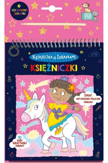 Ksi�niczki. Kolorowe zdrapki