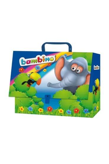 Bambino Teczka XXL Standard mini Zoo z r�czk� - Teczka z r�czk� XXL Mini Zoo