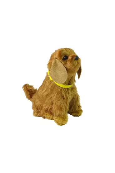 Pies interaktywny pluszowy Cocker Spaniel Leantoys