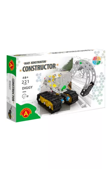Ma�y konstruktor 221 el. Diggy