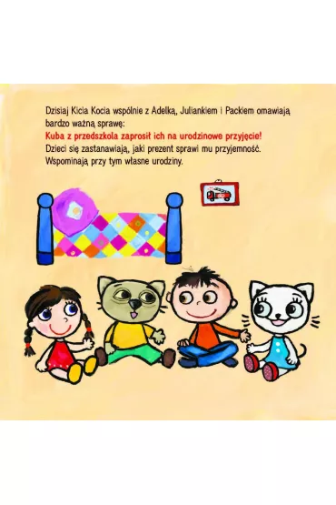 Kicia Kocia idzie na urodziny - Anita Gowiska
