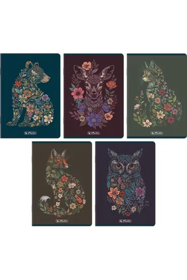 Zeszyt Herlitz Premium Florimals A5/60k kratka z marginesem, 1 szt