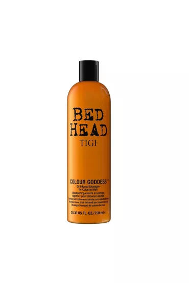 Tigi Bed Head Colour Goddess Oil Infused Shampoo For Coloured Hair szampon do w�os�w farbowanych dla brunetek 750 ml