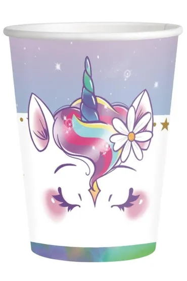 Amscan Kubki papierowe 250ml 8 szt.