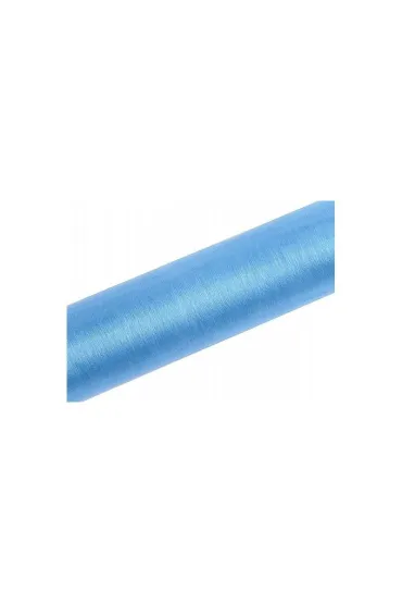 PartyDeco Organza g�adka b��kitna 0,16 x 9 m