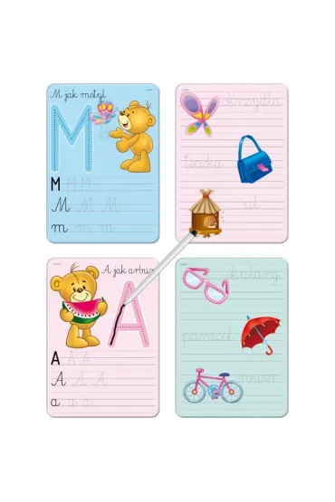 Pisz� i zmazuj� litery Adamigo - Pisz� I Zmazuj� Litery