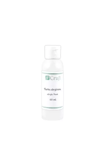Dalprint Farba akrylowa white 60 ml