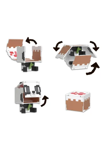 Minecraft. Figurka Panda z transformacj� HTL48