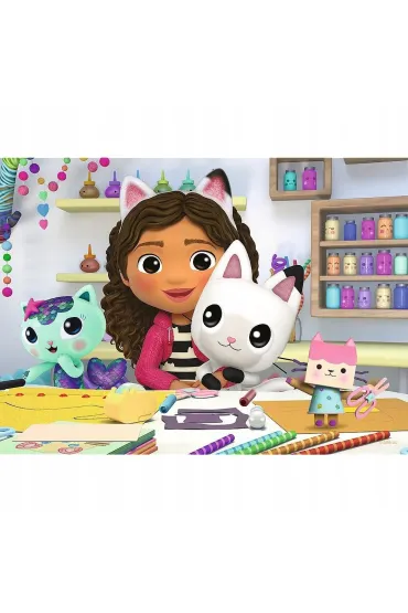 Puzzle 20 el. miniMAXI Kolorowy dzie� Gabby 1 TREFL