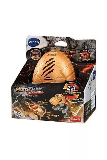 Motozaury 2w1 T-Rex w jajku VTECH