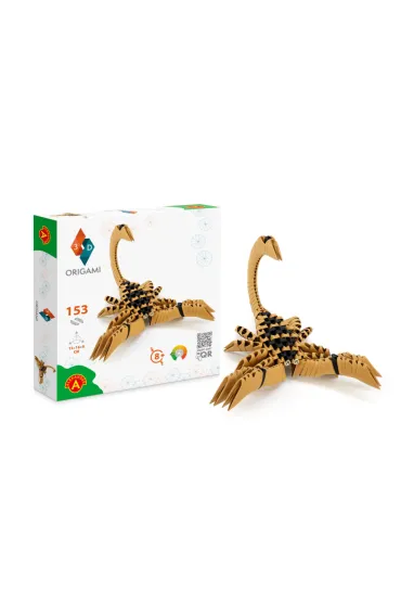 Origami 3D. Skorpion Alexander