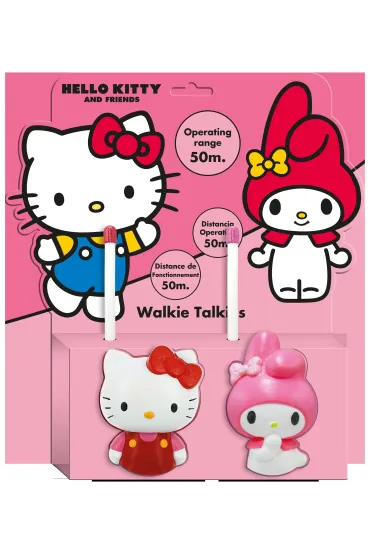 Walkie Talkie 3D Hello Kitty HK50152 KIDS EUROSWAN
