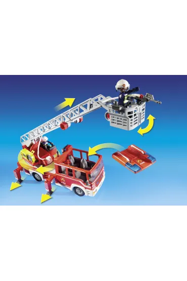 Playmobil City Action Samoch�d stra�acki z drabin� 9463