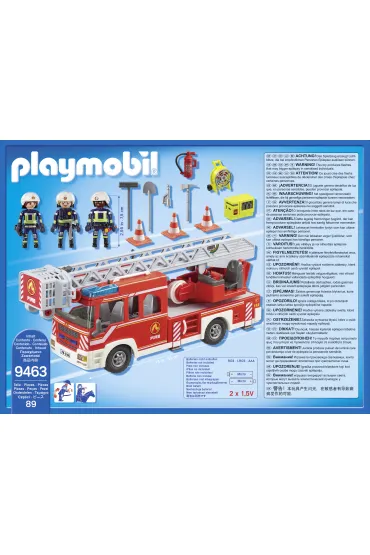 Playmobil City Action Samoch�d stra�acki z drabin� 9463