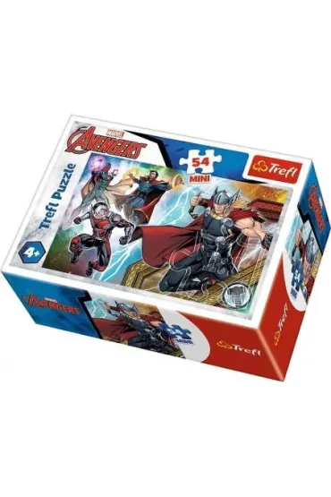 Puzzle mini 54 el. Bohaterowie The Avengers 4 Trefl
