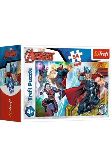 Puzzle mini 54 el. Bohaterowie The Avengers 4 Trefl
