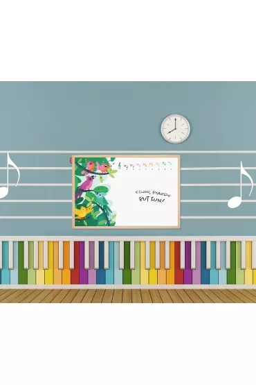 Tablica edukacyjna Music adventure! 60x40 cm