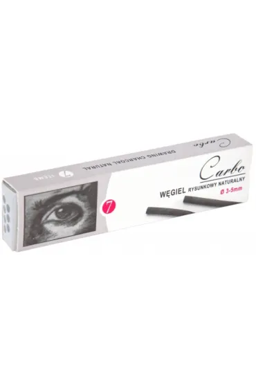 Lengo W�giel rysunkowy naturalny 3-5 mm 7 szt.