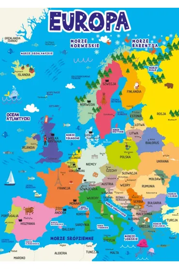 Henry Dwustronna plansza/�ci�ga A4 Europa