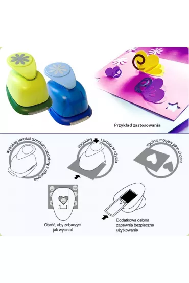 Dalprint Dziurkacz ozdobny kombinerki Ko�o 3 mm