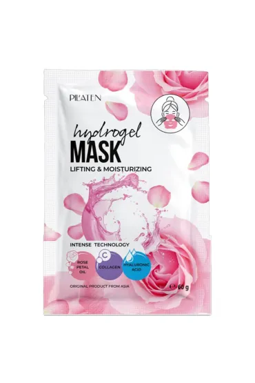 Pilaten Hydrogel Mask Lifting & Moisturizing hydro�elowa maska w p�achcie liftinguj�co-nawil�aj�ca z kolagenem i kwasem hialuronowym 60 g
