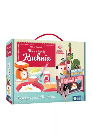 Puzzle Sk�adaj i baw si�. Kuchnia Zielona Sowa - Milena  Zanotelli