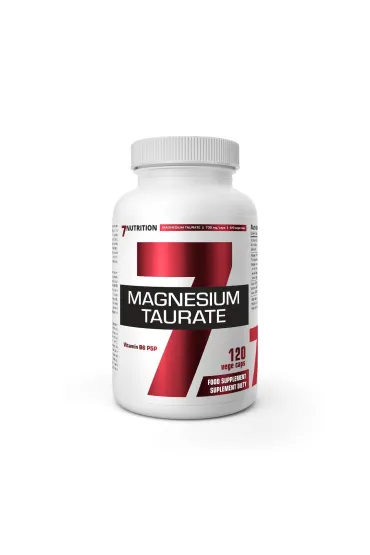 7Nutrition Magnesium Taurate - Taurynian magnezu suplement diety 120 kaps.