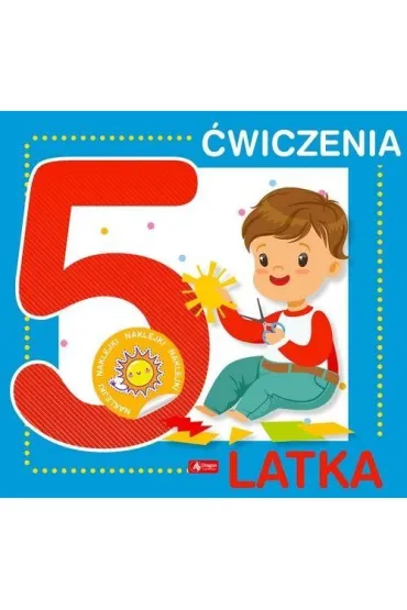 �wiczenia 5-latka + naklejki