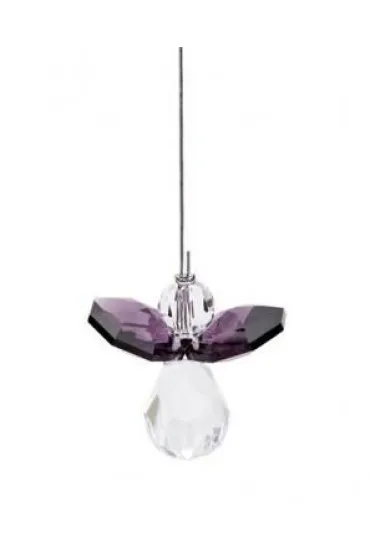 Zawieszka Crystal angel - Amethyst