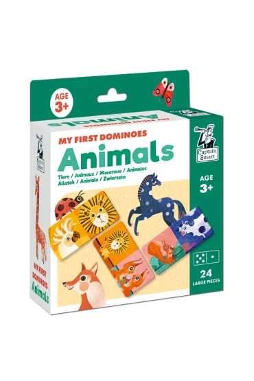 Captain Smart. My first dominoes Animals