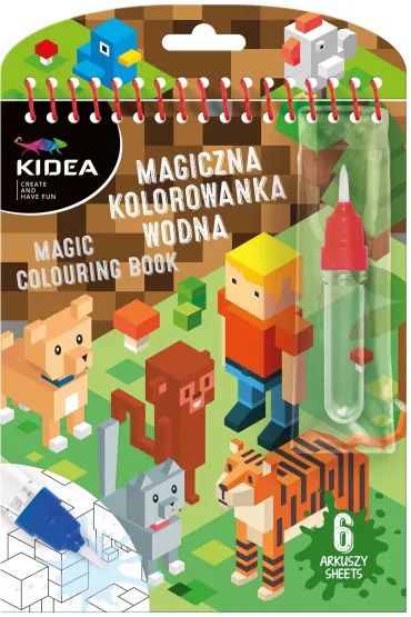 Kolorowanka magiczna wodna Games