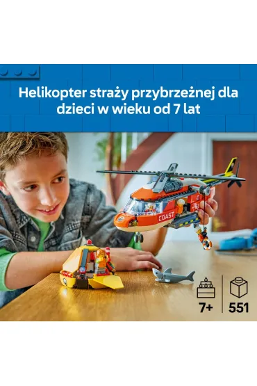 LEGO City Helikopter stra�y przybrze�nej 60503