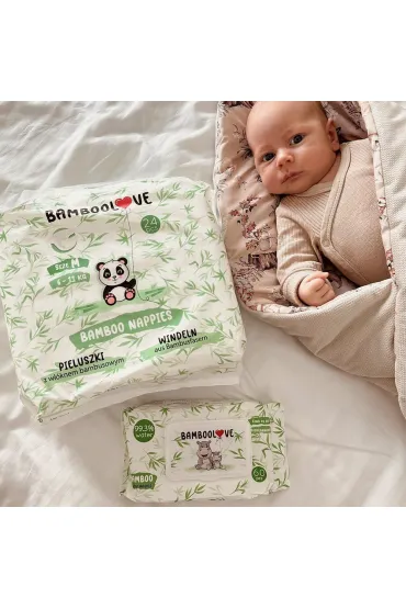 Bamboolove Chusteczki bambusowe nawil�ane 60 szt.
