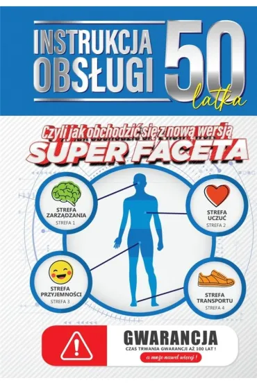 Yeku Karnet 50 Urodziny m�skie - instrukcja obs�ugi JCX085
