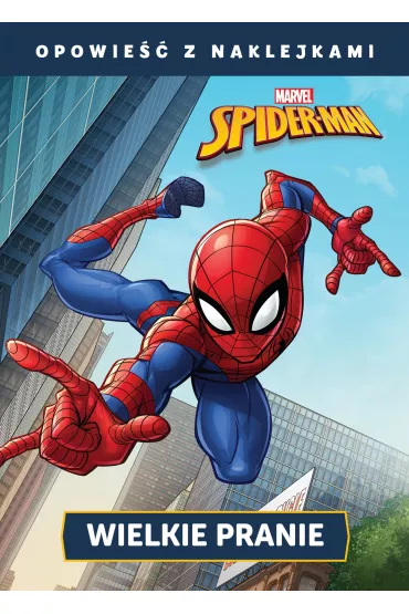 Wielkie pranie. Marvel Spider-Man. Opowie�� z naklejkami - Mathew K. Manning