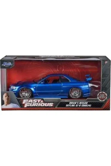 Jada F&F Nissan Skyline blue 2002 1:24