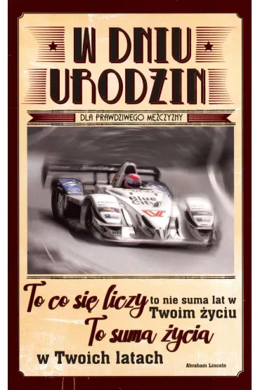 AbCard Kartka okoliczno�ciowa Urodziny U52