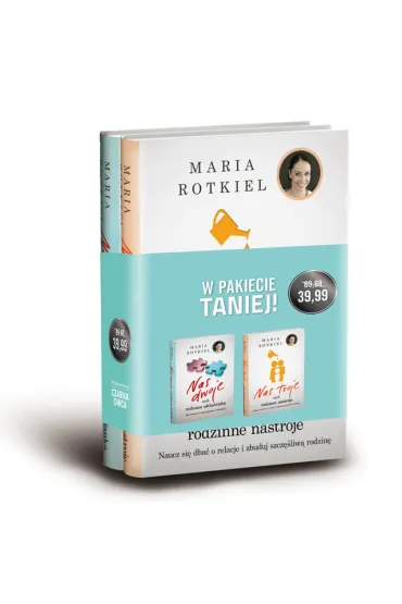 Pakiet: Nas dwoje, czyli mi�osna uk�adanka oraz Nas troje, czyli rodzinne nastroje - Maria Rotkiel