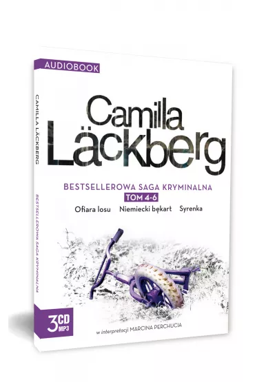 Audiobook Pakiet Saga kryminalna. Tomy 4-6: Ofiara losu, Niemiecki b�kart, Syrenka CD - Camilla L�ckberg