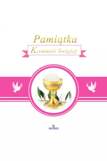 Pami�tka Komunii �wi�tej - r�owa