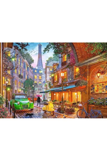 Puzzle 500 el. Tea Time: Kawiarnia w Pary�u Trefl